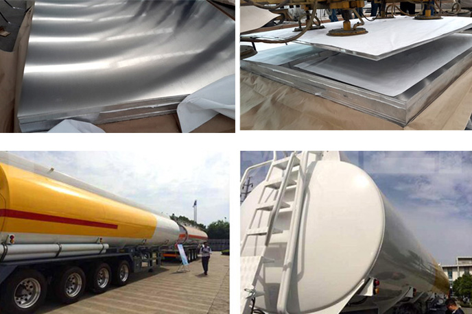 Aluminum plate for Oil Tanker